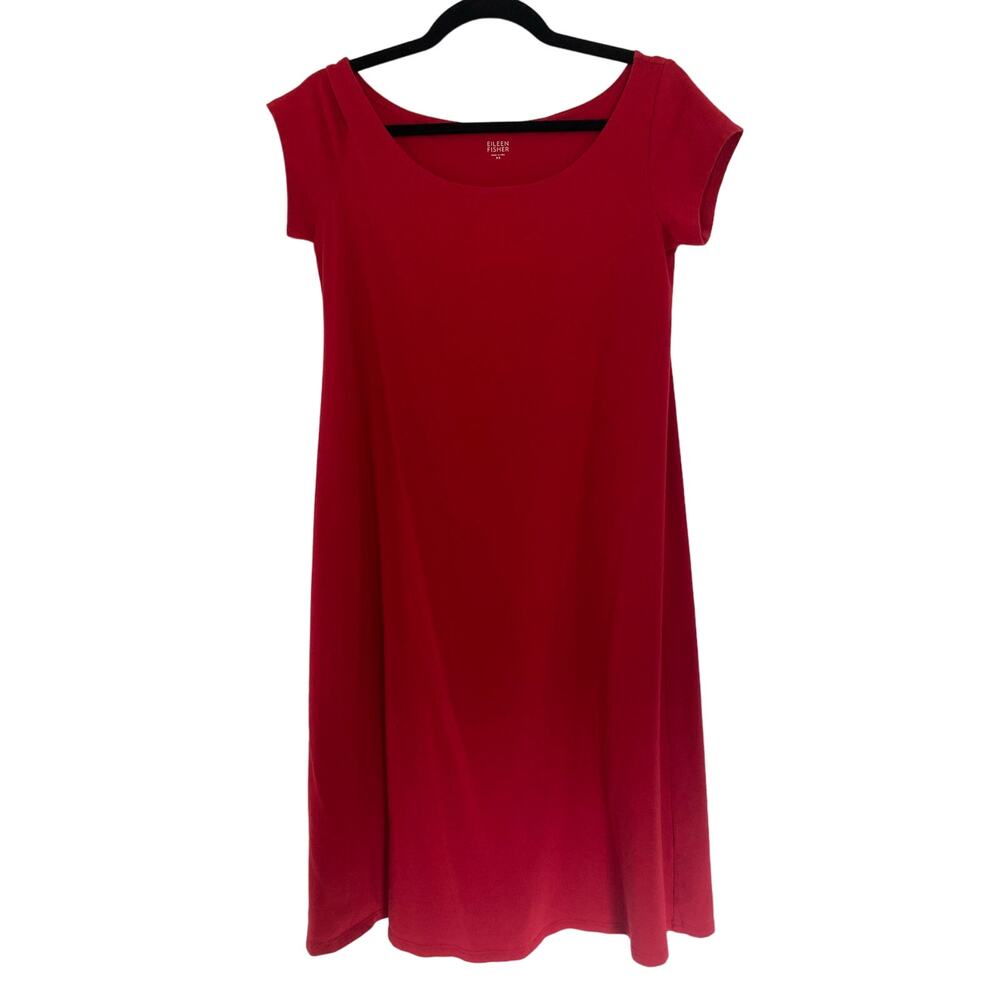 Eileen Fisher Dress Womens XS Organic Cotton Minimalist Quiet Luxury Sustainable